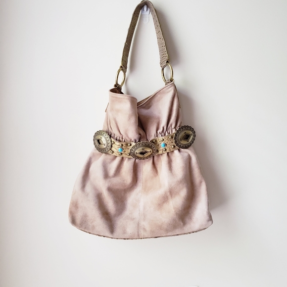 Vintage Kathy Van Zeeland Tan Shoulder Bag - Picture 2 of 16